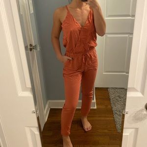 Splendid Salmon Jumpsuit